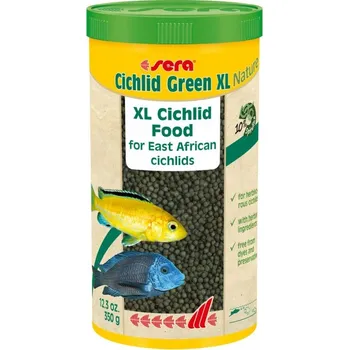 Krmivo pro rybičky Sera Cichlid Green XL Nature 1000 Ml