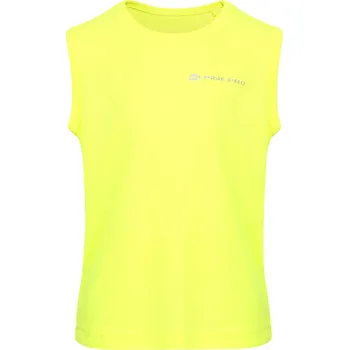 Dětské sportovní tílko Alpine Pro SCODO - reflexní žlutá / 116/122