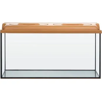 Akvaristika Akvarium s osvětlením DIVERSA 375 l rovný černý