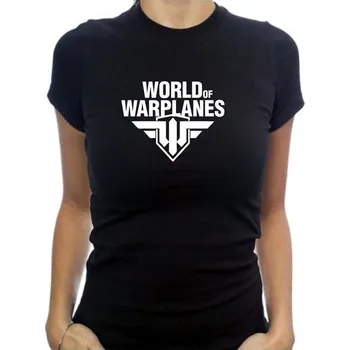 dámské tričko WORLD OF WARPLANES L Bílá