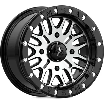 RC náhradní díl MSA Offroad disks M37 BRUTE BEADLOCK disk 14x7 4x110 86 ET10, Gloss black