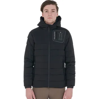 Pánská parka EQUESTRO Bunda Stretch Equestro, zimní, pánská, černá XS