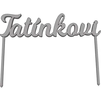 Tatínkovi 2 - plastový zápich - Měděná