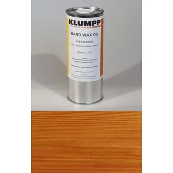 Olej na dřevo Hard Wax Oil - Borovice douglaska 336, plechovka 0,75 l, vnitřní olej na nábytek s tvrdým voskem