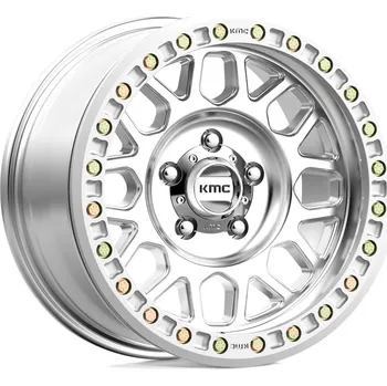Plechové kolo KMC KM234 GRENADE DESERT BEADLOCK disk 17x8.5 6x135 87.1 ET0, Silver