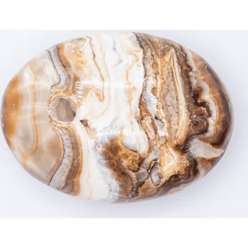 Milujeme Kameny Aragonit pruhovaný - leštěný ovál AT6 373331