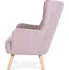 Křeslo Autronic AK-311, starorůžové