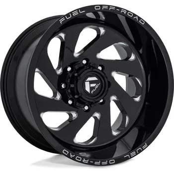 Alu kolo Fuel D637 VORTEX disk 22x12 6x139.7 106.1 ET-45, Gloss black