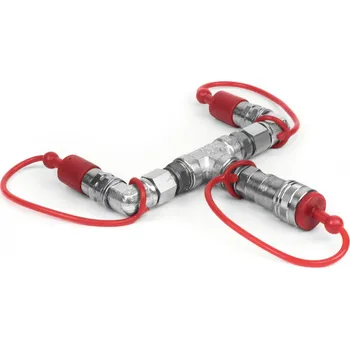 Party dekorace TCM FX CO2 rozbočovač jednoho přívodu CO2 pro chrliče konfet