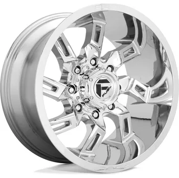 Plechové kolo Fuel D746 LOCKDOWN disk 22x10 6x135 87.1 ET-18, Chrome