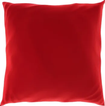 Povlak na dekorativní polštářek Kvalitex Povlak na polštářek z hladké bavlny 30 x 40 cm červený