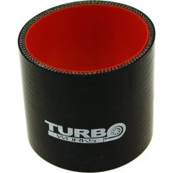 Zapalovací a žhavicí svíčka TurboWorks Silikónová hadica TurboWorks Pro Black - 89mm (3,5")