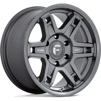Plechové kolo Fuel D838 SLAYER disk 17x9 5x139.7 78.1 ET-38, Matte gunmetal