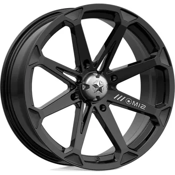 Plechové kolo MSA Offroad disks M12 DIESEL disk 18x7 4x137 112.1 ET10, Gloss black