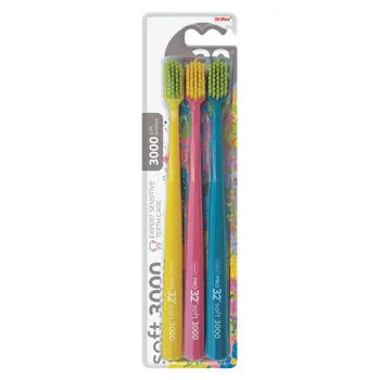 Zubní kartáček Dr. Max PRO32 Zubní kartáček 3000 3 ks
