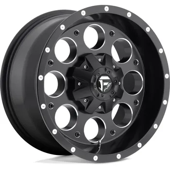 Plechové kolo Fuel D525 REVOLVER disk 15x10 5x139.7 108 ET-43, Matte black