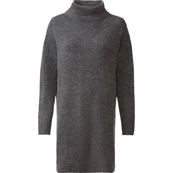 Dámské šaty esmara® Dámské úpletové šaty (L(44/46), tmavě šedá)
