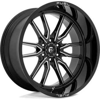 Alu kolo Fuel D761 CLASH disk 24x12 6x139.7 106.1 ET-44, Gloss black
