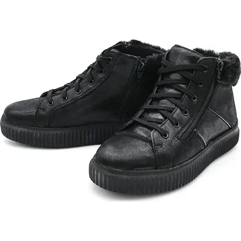 Dámská zimní obuv Dámská kotníková obuv 727265 Klondike černé Barva: černá, Velikost: 41