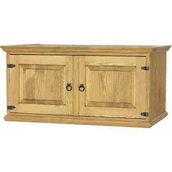 Komoda ARTEN (NANO Systems s.r.o.) Rustikální nástavec na skříň POPRAD NAD102 - borovice (světlý vosk)