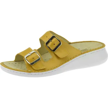 Dámské pantofle Dámské kožené pantofle Rega Shoes H006 Velikost: 40