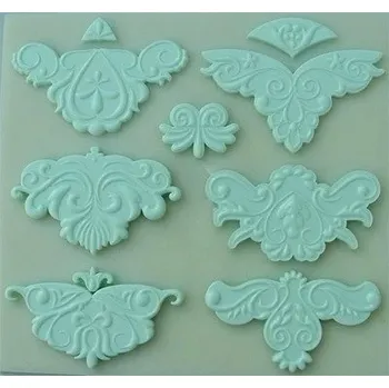 Nádoba na pečení Sada ornamentů silikonová forma