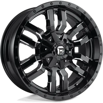 Alu kolo Fuel D595 SLEDGE disk 22x12 8x170 125.1 ET-44, Gloss black