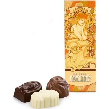 Cukrovinka Belgické pralinky v dárkovém balení Pralines, 150 g