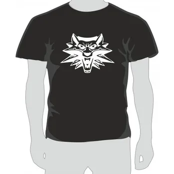 Pánské tričko pánské tričko, THE WITCHER M Bílá