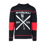 Stöckli Swiss Made Knitted Pullover 1935 L černá