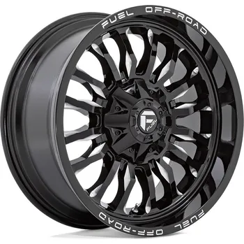 Alu kolo Fuel D795 ARC disk 20x9 5x114.3/5x127 78.1 ET1, Gloss black