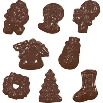 Čokoláda Plastová forma - Vánoce