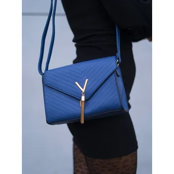 Kabelka BudesIN Modrá kabelka Boipelo s nastavitelným popruhem