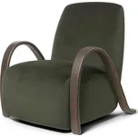 Ferm Living Křeslo Buur Rich Velvet, pine