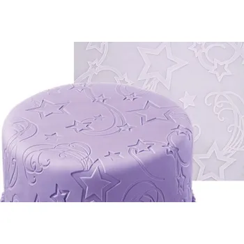 Fialová silikonová otiskovací podložka