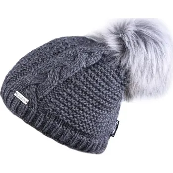 Čepice Dámská zimní čepice Sherpa KAREN II tmavě šedá UNI