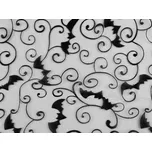 Stoklasa Organza netopýr černá 1,5/1 m