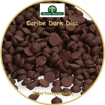 Čokoláda Caribe hořká poleva 250 g