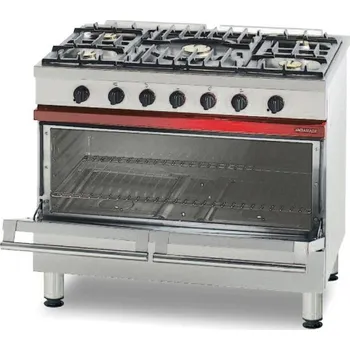 Sporák AMBASSADE CG1051 B SPORÁK PLYNOVÝ- 5 hořáků, 1 x PLYNOVÁ MAXI TROUBA 137 lt