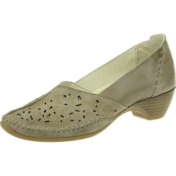 Dámské mokasíny Kožené mokasíny na podpatku Rega Shoes F030 Velikost: 37