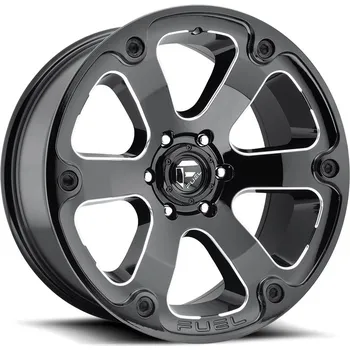 Alu kolo Fuel D562 BEAST disk 18x9 5x127 78.1 ET-12, Gloss black