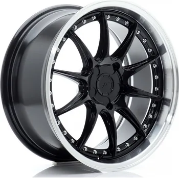 Alu kolo JR Wheels JR41 18x8,5 ET15-35 5H BLANK Glossy Black w/Machined Lip