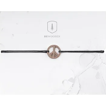 Náramek BeWooden náramek Mír