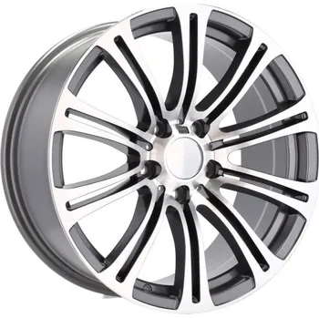 Alu kolo RACING LINE Alu Kola Racing Line Re568 7.5X17 5X120 ET34 Mg - Polished + Graphite 72.6