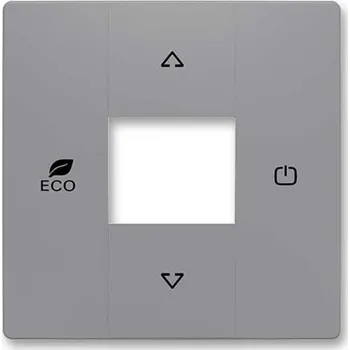vypínač 6220T-A03000 241 Kryt pro termostat prostorový, šedá, Zoni, ABB