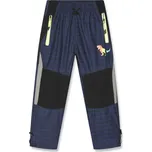 KUGO OUTDOOROVÉ ZATEPLENÉ KALHOTY S FLEECEM C7770 Barva: Tmavě modrá, Velikost: 104