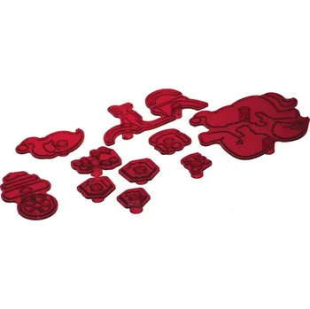 JEM santa na skůtru 9 ks