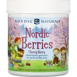 Nordic Naturals Nordic Berries Multivitamin Cherry Berry 120 bonbonu