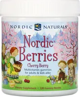 Nordic Naturals Nordic Berries Multivitamin Cherry Berry 120 bonbonu