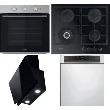 Set domácích spotřebičů WHIRLPOOL OMK38HU0X + WHIRLPOOL GOFL 629/NB1 + WHIRLPOOL WHVP 65F LM K + WHIRLPOOL WBC 3C34 PF X